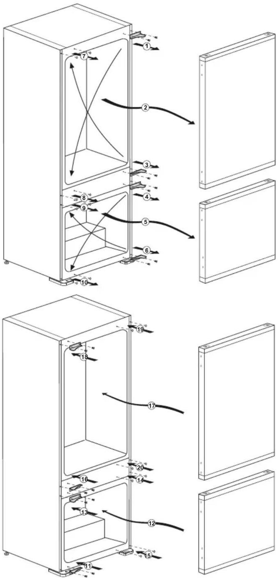 BEKO BCNA275E4ZSN - Disposition et Installation - 1