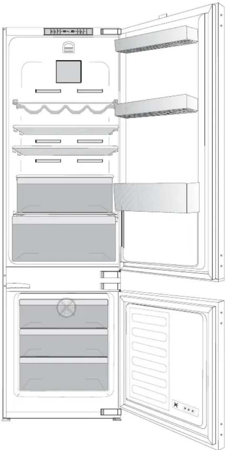 BEKO BCNA275E4ZSN - Votre réfrigérateur - 1