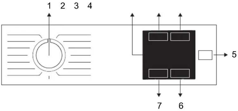 BEKO BM3WFU3741W - Control Panel - 1