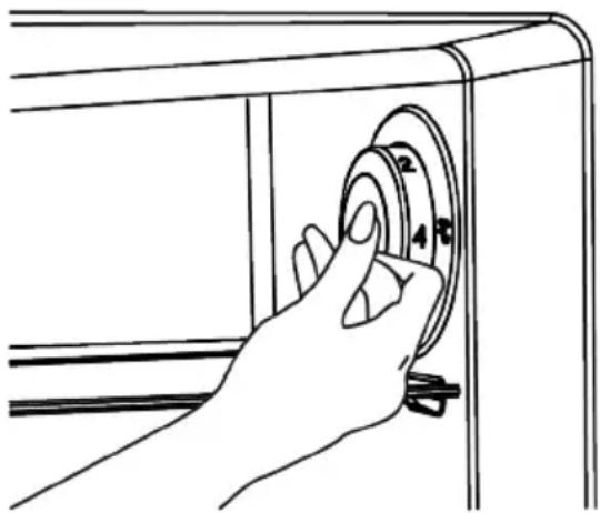 BEKO B1RDNE504W - Temperature adjustment button - 2