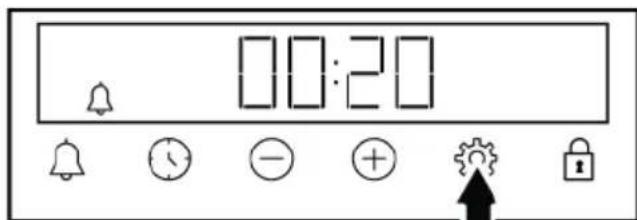 BEKO BBISM13300XPE-1 - Setting the alarm - 3