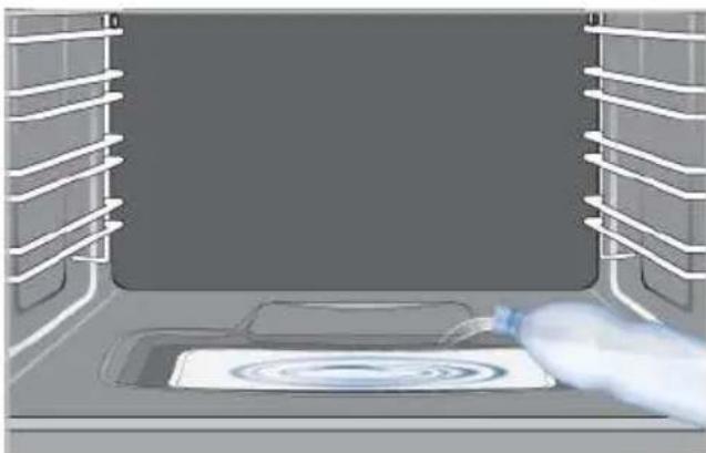BEKO BBISM13300XPE-1 - Cleaning the water pool on the base of the oven - 1