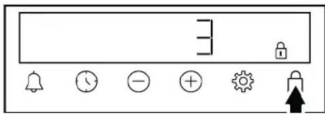 BEKO BBISM13300XPE-1 - Activation du verrouillage de touches - 1