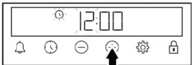 BEKO BBISM13300XPE-1 - Changing the time of day - 1