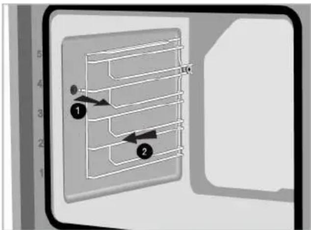 BEKO BBIM13301XPE-1 - Cleaning the side walls of the oven - 1
