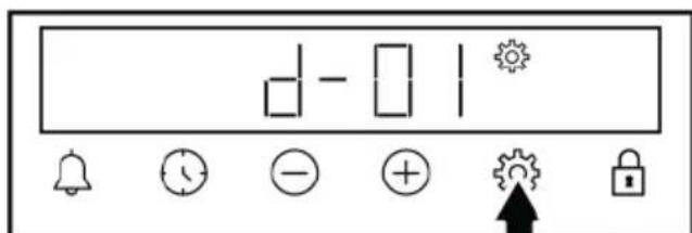 BEKO BBIM13301XPE-1 - Setting the display brightness - 1