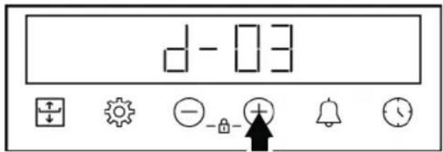 BEKO BBIM18300XMPF - Setting the display brightness - 2