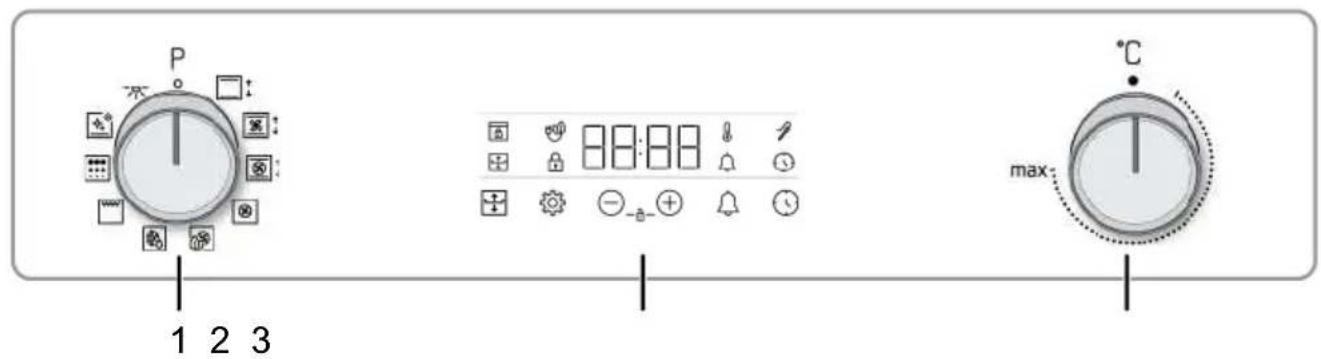 BEKO BBIM18300XMPF - Control Panel - 1