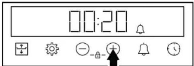 BEKO BBIM18300XMPF - Setting the alarm - 3