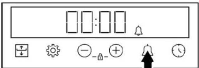 BEKO BBIM18300XMPF - Réglage de l'alarme - 2
