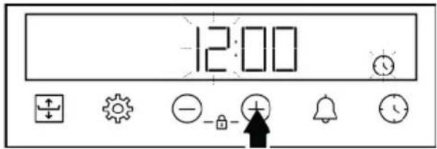 BEKO BBIM18300XMPF - Modification de l'heure du jour - 1