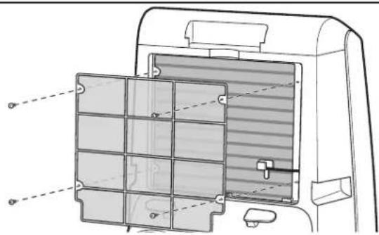 AMANA AMAP121AB-2 - Removing the Upper Air Filter - 2