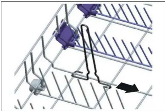 BERTAZZONI DW24T3IXV - BOTTLE HOLDER (DEPENDING ON MODEL) - 1