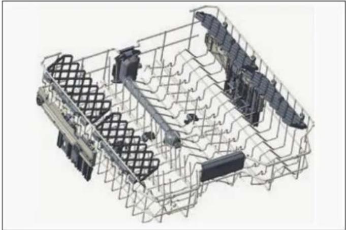 BERTAZZONI DW24T3IXV - SILVERWARE BASKET (DEPENDING ON MODEL) - 2