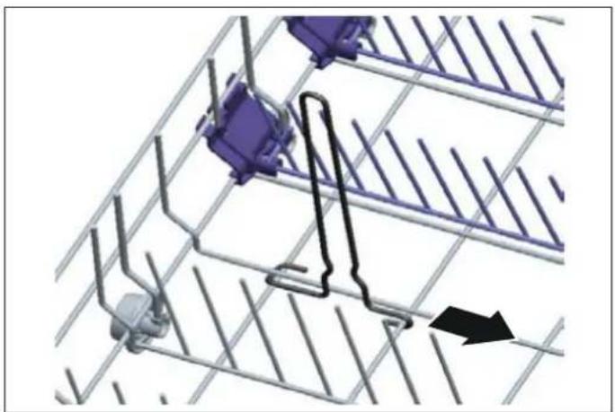 BERTAZZONI DW24T3IXT - SUPPORT À BOUTEILLES (SELON LE MODÈLE) - 1