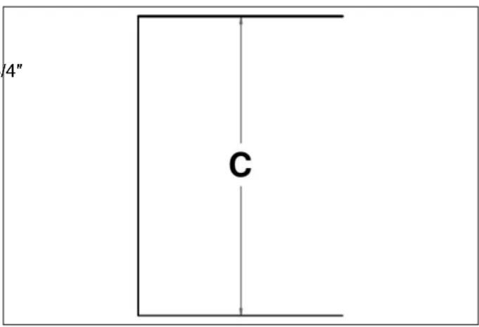 BERTAZZONI DW24T3IXT - CUTOUT DIMENSIONS - 3