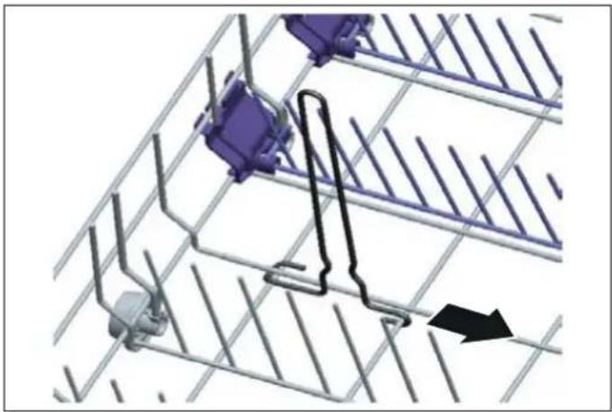 BERTAZZONI DW24T3IXT - BOTTLE HOLDER (DEPENDING ON MODEL) - 1