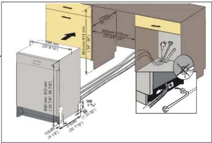 BERTAZZONI DW24T3IXT - ATTENTION! - 1