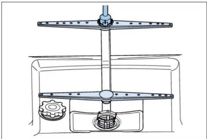 BERTAZZONI DW18S2IPV - BRAS D'ASPERSION - 1