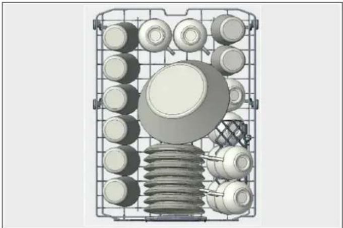 BERTAZZONI DW18S2IPV - PANIER SUPÉRIEUR - 1