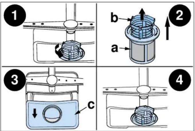 BERTAZZONI DW18S2IPV - FILTRE - 1