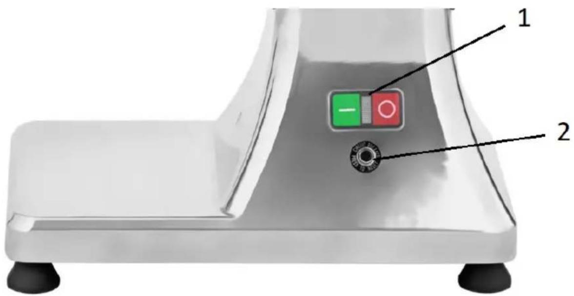 Royal Catering RCFW 221PRO - Beschreibung des Geräts - 2