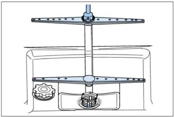 BERTAZZONI DW18S2IXV - BRAS D'ASPERSION - 1