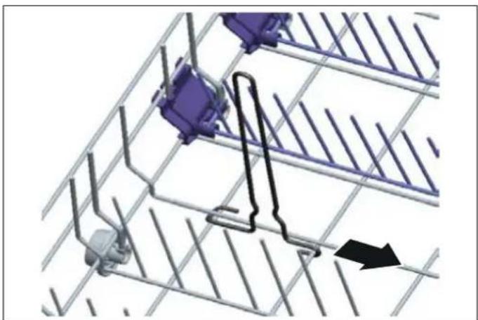 BERTAZZONI DW18S2IXV - SUPPORT À BOUTEILLES (SELON LE MODÈLE) - 1