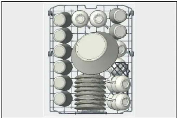 BERTAZZONI DW18S2IXV - PANIER SUPÉRIEUR - 1