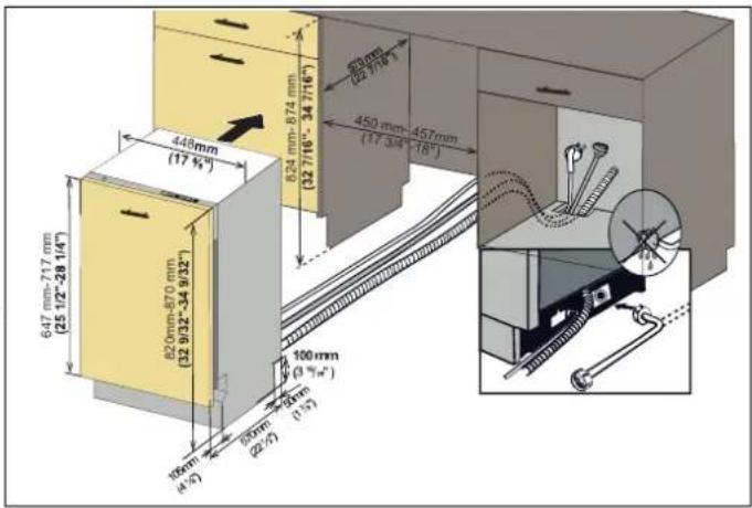 BERTAZZONI DW18S2IXV - ATTENTION ! - 1