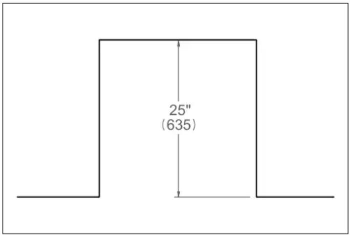 BERTAZZONI DW18S2IXV - DIMENSIONES DEL RECORTE - 1