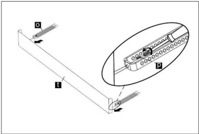BERTAZZONI DW18S2IXV - AJUSTE DEL ZÓCALO MÓVIL (SEGÚN EL MODELO) - 1