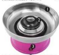Royal Catering RCZC-1200XL - STRUKTUR DER MASCINE - 4