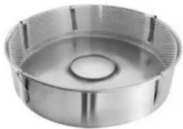 Royal Catering RCZK-1030-W-R - Montage van het gaas op de kom (voor model RCZK-1500S-W) - 1