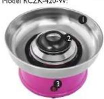 Royal Catering RCZK-1200-W - STRUKTURA URZADZENIA - 4
