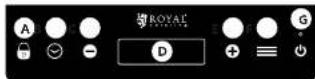 Royal Catering RCIC-5000 - VOR INBETRIEBNAHME MUSS DIE ANLEITUNG GENAU DURCHGELESEN UND VERSTANDEN WERDEN. - 5