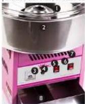 Royal Catering RCZC-1200E - UITERLIJK VAN APPARAAT - 1