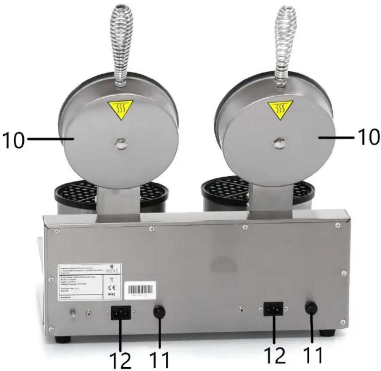 Royal Catering RC-WM01 - Cleaning and maintenance - 40