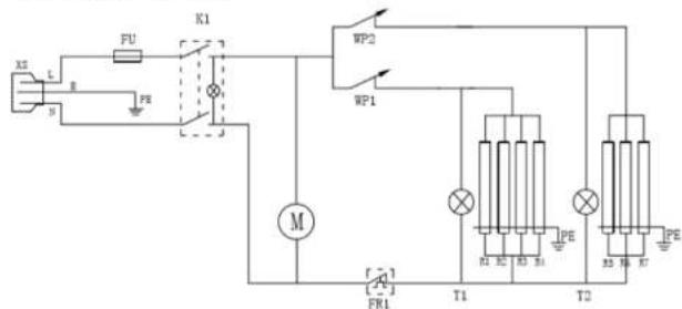 Royal Catering RCHG-7T - SCHEMA DE CIRCUITS - 1