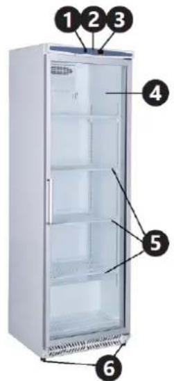 Royal Catering RCLK-F590GB - Gerätebeschreibung - 2