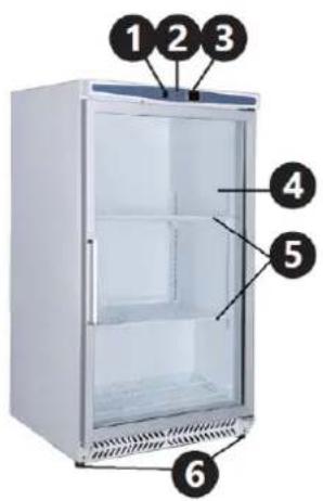 Royal Catering RCLK-F590GB - Description de l'appareil - 1