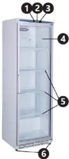 Royal Catering RCLK-F590GB - Device description - 2