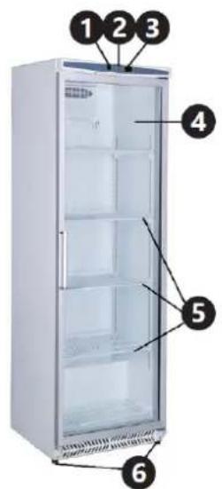 Royal Catering RCLK-F590GB - Beskrivelse av enheten - 2