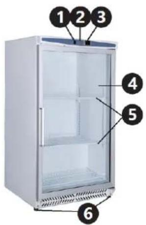 Royal Catering RCLK-F590GB - Gerätebeschreibung - 1