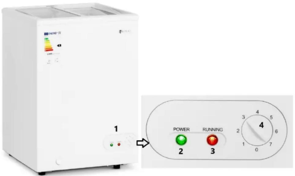 Royal Catering RCFGDF-100 - Laitteen kuvaus - 1