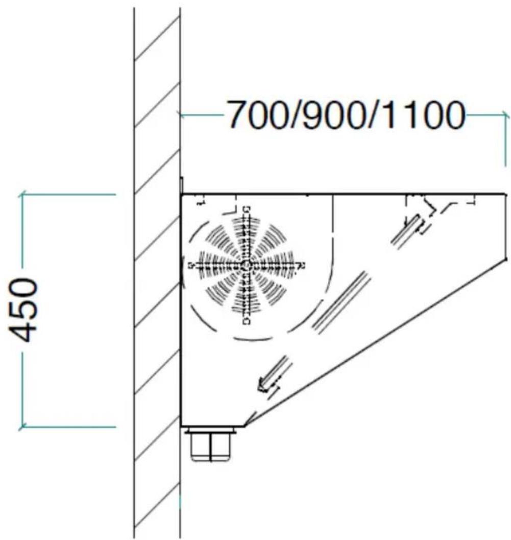 Royal Catering RCGH-100 - APPARATETS PLACERING - 1
