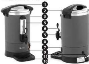 Royal Catering RC-WBDWTC6GO - VOR INBETRIEBNAHME MUSS DIE ANLEITUNG GENAU DURCHGELESEN UND VERSTANDEN WERDEN. - 1