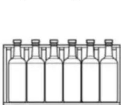 Royal Catering RCWI-6G - RANGEMENT DES BOUTEILLES - 1