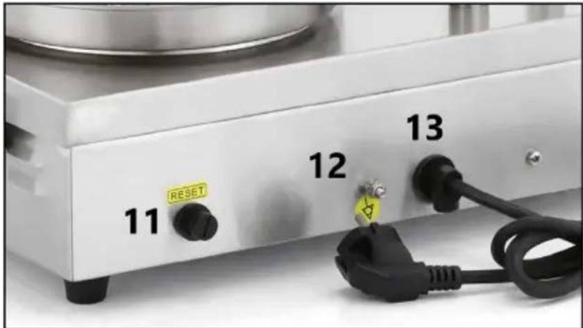 Royal Catering RCPHW 450 - Descripción del dispositivo - 2