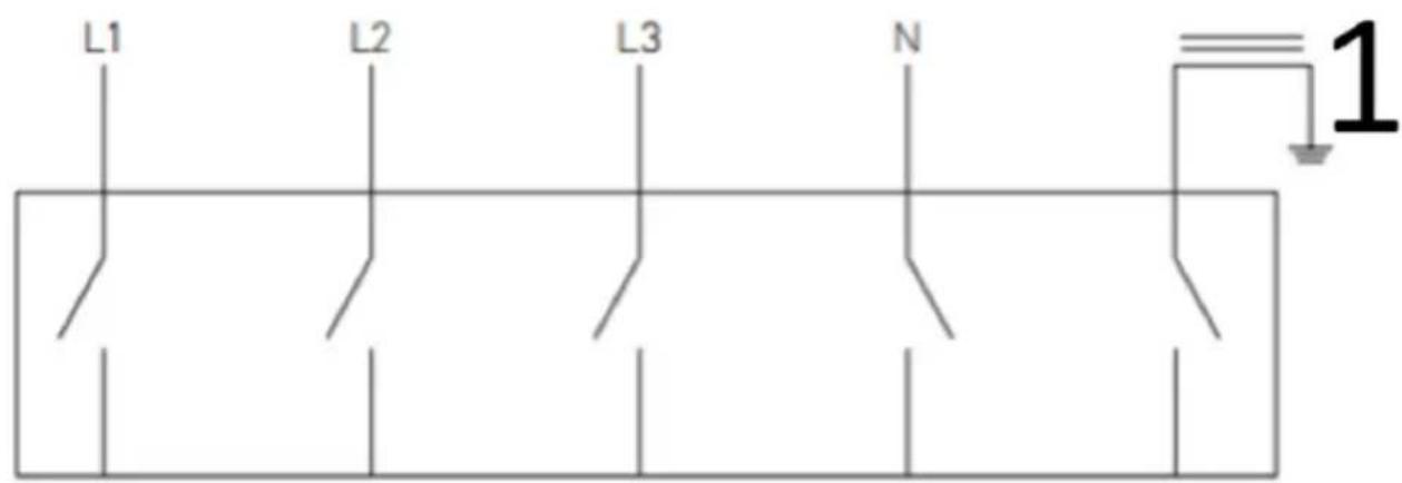 Royal Catering RCIN-700-05 - Collegamento alla linea elettrica - 1
